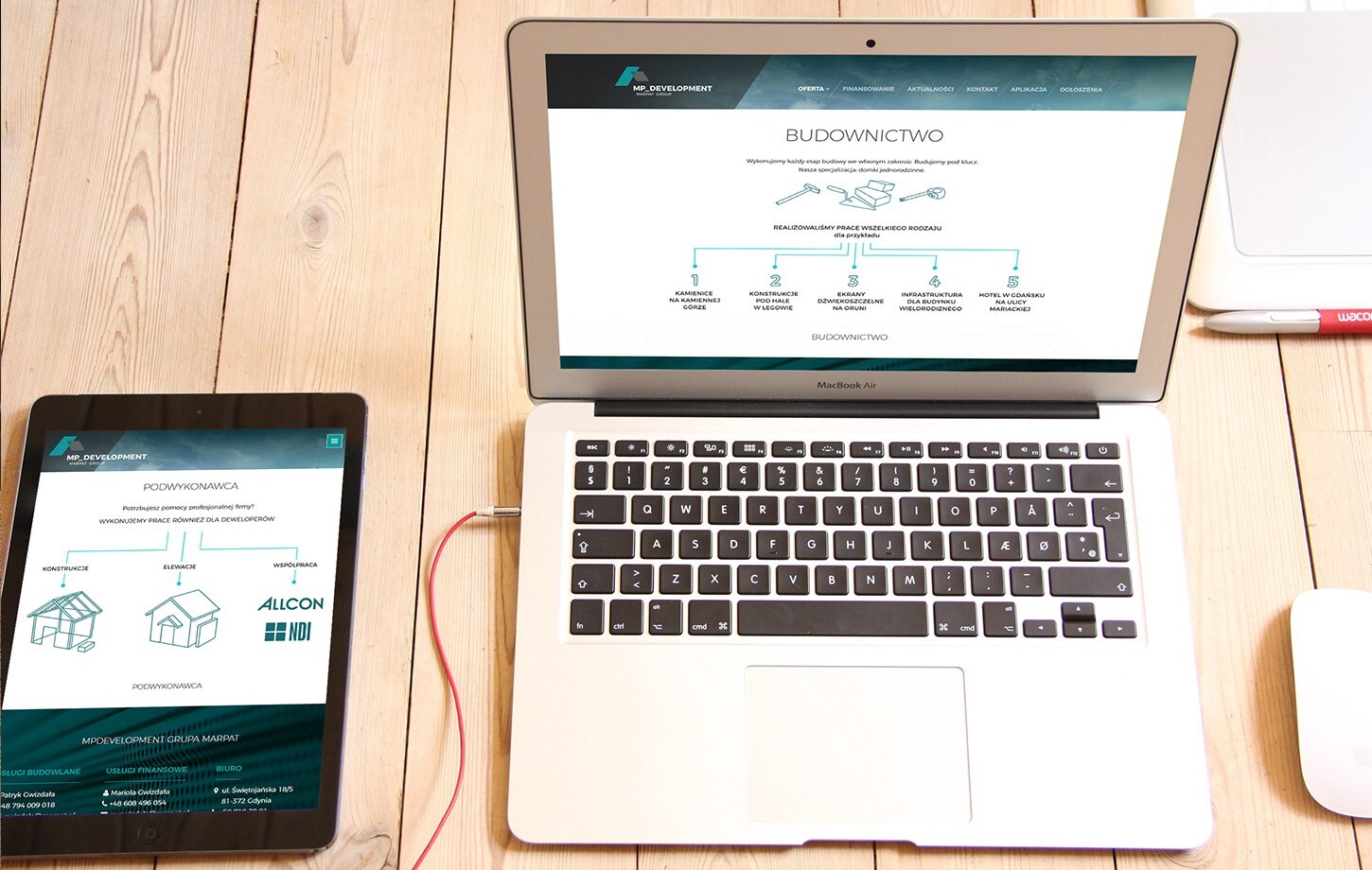 MP Development - strona WWW