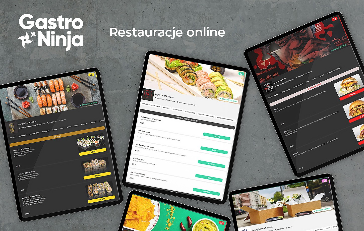 Gastroninja - Resturacje online