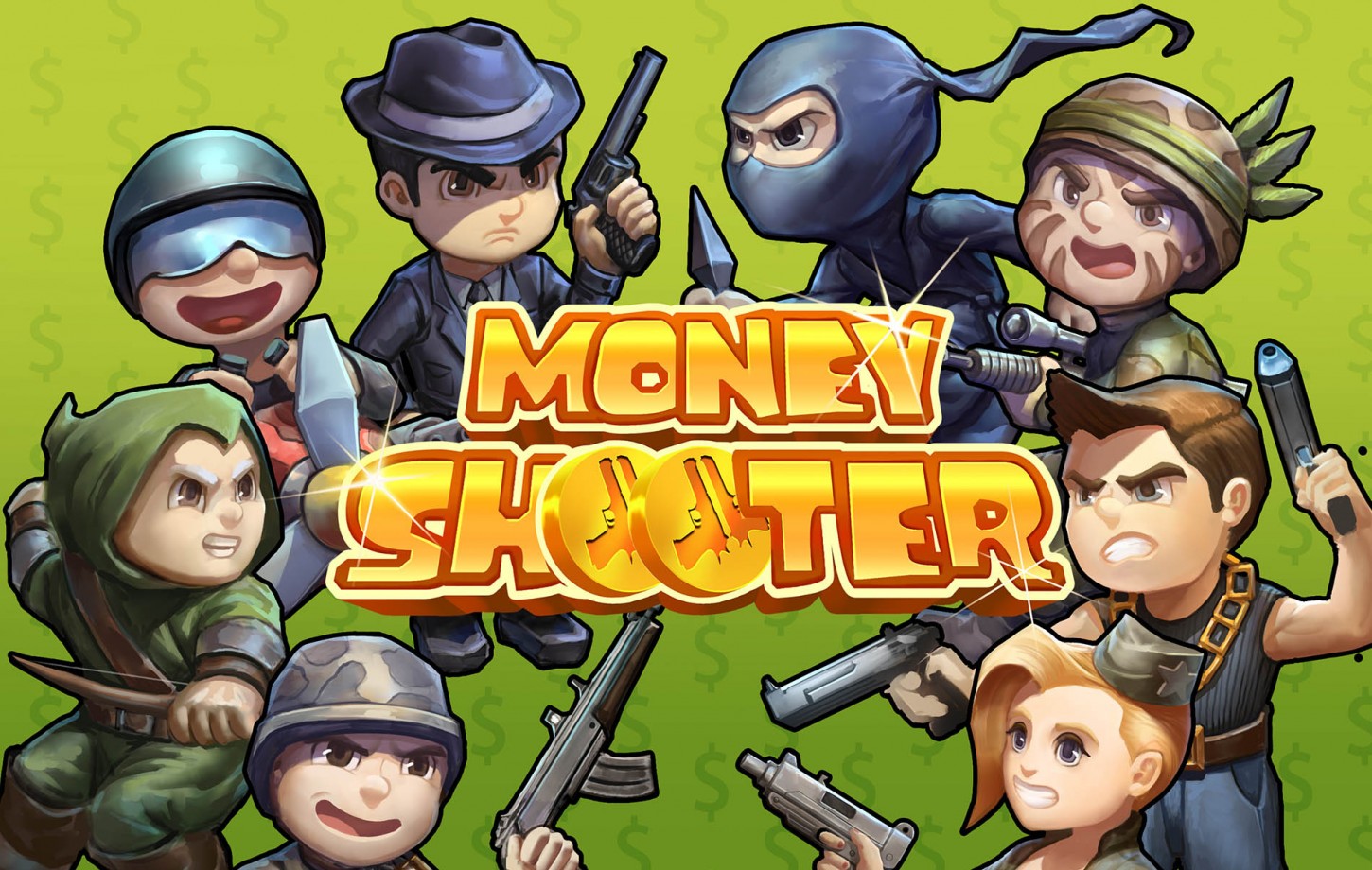 Money Shooter - gra mobilna + HTML