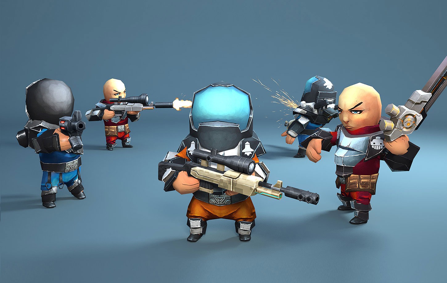 Animated Space Man Set