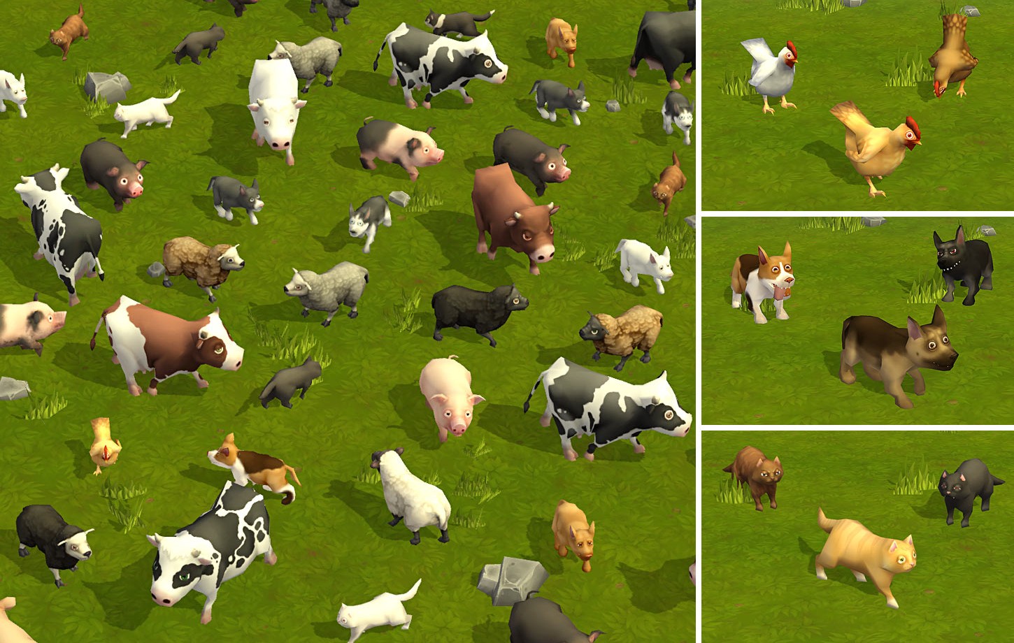 Animated Pets and Farm Animals Pack