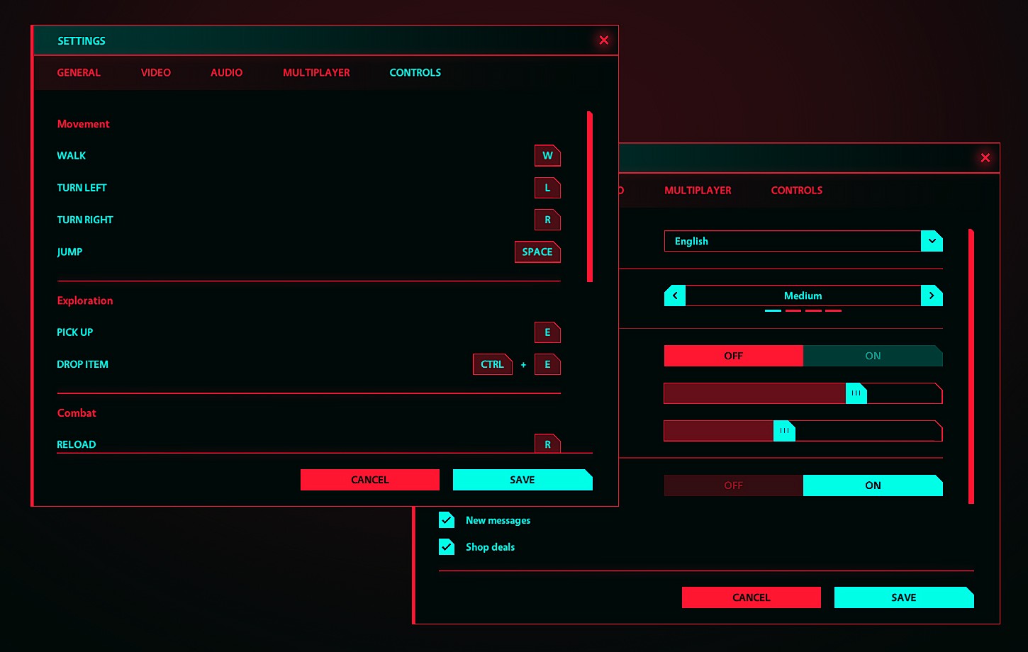 Cyberpunk GUI / UI Kit