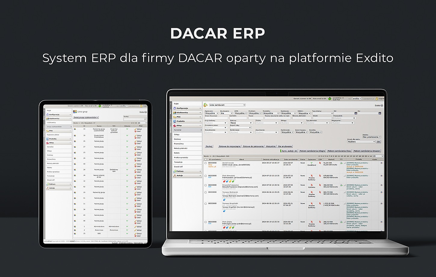 System ERP dla firmy z branży motoryzacyjnej