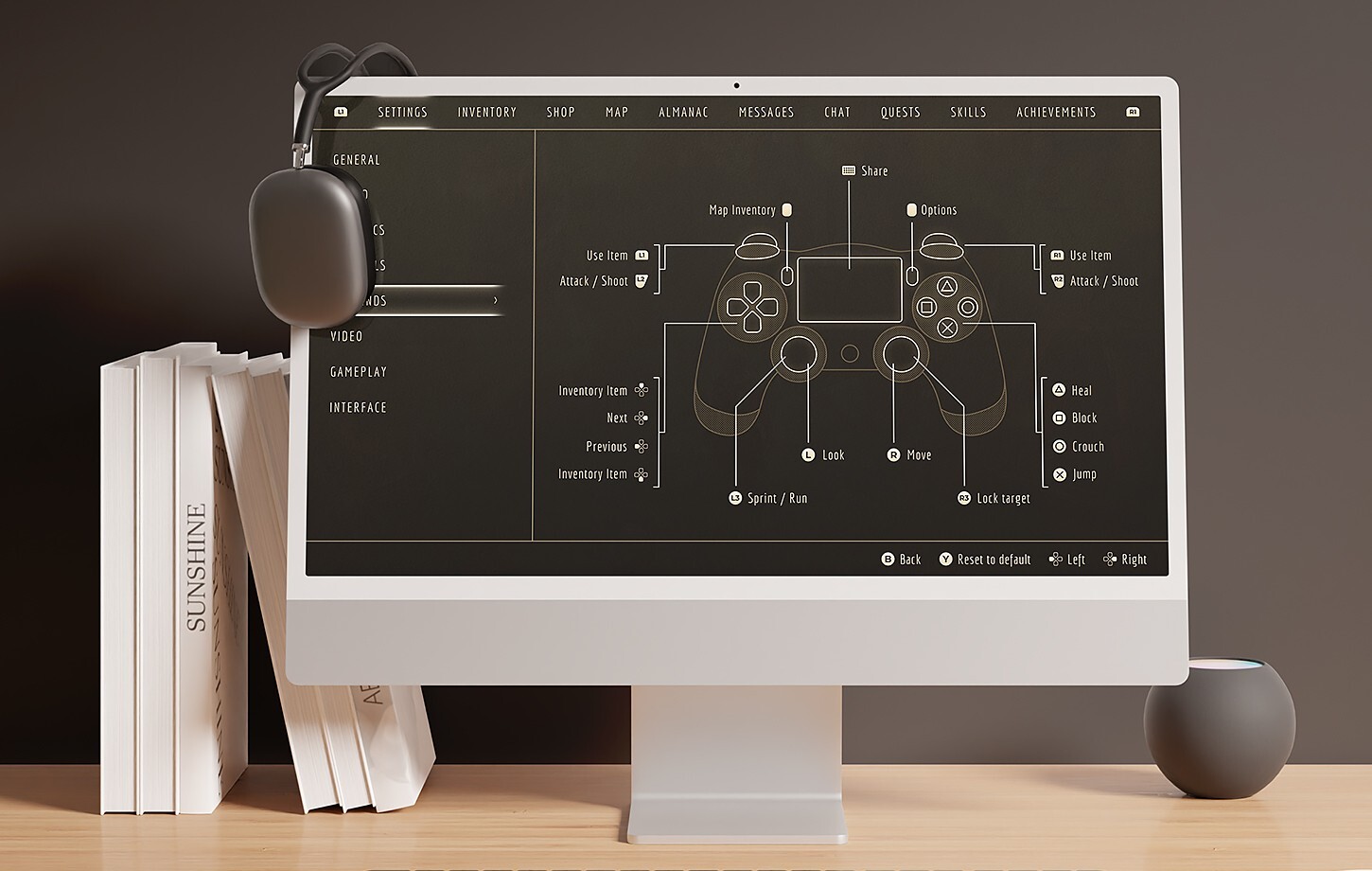 Aria GUI - uniwersalne UI do gier fantasy / RPG