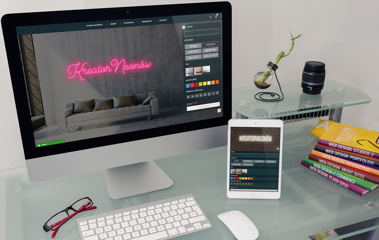 Kreator Neonów dla Pretende